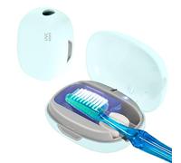 Esterilizador Cepillo de Dientes Portátil UV LED - Estuche Esterilizador para Cepillo de Dientes Recargable USB Zendeu Original