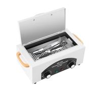 Esterilizador De Aire Caliente, 300W 2L Máquina De Limpieza De Uñas, Con Temporizador Y Luz De Luz De Autoclave, Esterilización Para Desinfectar Tijeras, Abrazaderas, Toallas Y Herramientas Manicura
