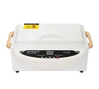 Esterilizador de aire caliente de 500 W, desinfección a 250 °C, alta temperatura, con temporizador para herramientas de uñas, recipiente de metal, herramientas de belleza para el cabello