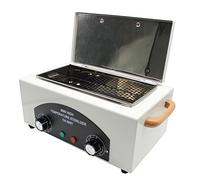 Esterilizador de aire caliente para uñas, 300 W, dispositivo desinfectante con temporizador de control para dispositivos médicos (1,9 L)