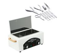 Esterilizador De Alta Temperatura, Arte De Uñas Herramientas Dentales Esterilizador Esterilizador De Aire Caliente Con Tanque De Acero Inoxidable Extraíble Para Herramientas Dentales De Uñas