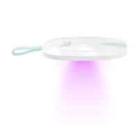 Esterilizador De Biberones De Viaje | Tapa con Luz UV | Esterilizador Eléctrico con Batería de 7100mAh | para Viaje, Suministros para Bebés, Botellas, Tazas, y Componentes para