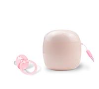 Esterilizador de Chupete, Caja de Esterilización de Chupete UV Recargable de Larga Duración de Alta Eficiencia Portátil Mini Desinfectante de Pezones para Bebés Desinfectante de (Rosa)