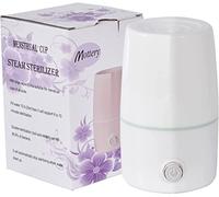 Esterilizador de copa menstrual para vasos menstruales, máquina limpiadora de vapor a alta temperatura, lava tu taza 99.9% sucia 8 minutos, higiene femenina, sin fugas