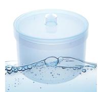 Esterilizador de herramientas de manicura, caja de limpieza para matar gérmenes, luz UV-C con función de calor, estuche de almacenamiento compacto para profesionales de la belleza para cortaúñas y