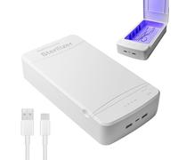Esterilizador de lámpara UV portátil de doble capa, profesional para uñas UV, caja de esterilización, dispositivo de desinfección LED, caja de desinfección para salones de uñas, herramientas de