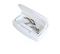 Esterilizador de lámpara UV portátil de doble capa, profesional para uñas UV, caja esterilizadora, dispositivo de desinfección LED, caja de desinfección para herramientas de manicura y salones de uñas