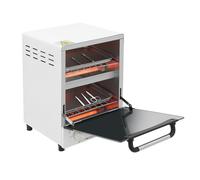 Esterilizador de uñas, esterilizador por infrarrojos, 1000 W, 5 segundos, 10 l, 2 cuencos, 32-482°F, temporizador 0-30 min, para salón de uñas, peluquería, tatuaje, resistente al calor, construcción