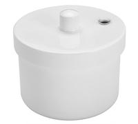 Esterilizador de uñas Jarra limpia, desinfección Pedicura Caja de manicura Esterilizador de uñas Bandeja Uñas Cajas de arte Esterilización Salón Herramientas Desinfección Caja redonda