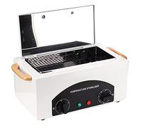 Esterilizador Manicura de Aire Caliente para Manicura y Pedicura, Autoclave Esterilizador Profesional 300W, Temperatura 220℃, con Temporizador
