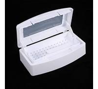 esterilizador manicura, Herramientas De Manicura Caja De Desinfección UV, Herramientas Para Uñas Bandeja De Esterilizador Caja De Esterilización Contenedor De Desinfección Herramientas De Manicura Par