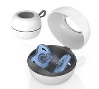 Esterilizador Portátil para Cajas de Chupetes - Limpiador de Chupetes | Estuche de limpieza para portátil con luz ultravioleta | Accesorios de viaje para adultos Adolescentes Padres