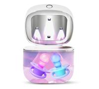 Esterilizador portátil para chupete, esterilizador UV para chupete de bebé, 99.99% de esterilización en 3 minutos, caja de desinfección ultravioleta UVC, mini caja esterilizadora de interfaz tipo C