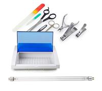 Esterilizador Tubo Lámpara ultravioleta Tubo de desinfección Armario Máquina de esterilización Tubo de luz Accesorios de repuesto para salón de belleza para arte de uñas (8W)