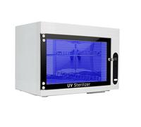 Esterilizador UV con ajuste de temporizador, desinfectante UV, esterilizador LED, para esterilizar herramientas de manicura, 6 W, 220 V
