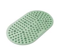 Esterilla Acupresion Alfombrilla de acupresión de silicona antideslizante for masaje de pies de 45x75 cm(Green)