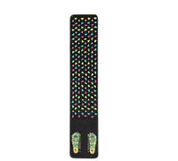 Esterilla Acupresion Cojín de masaje de pies, almohadilla de pierna de adoquines de simulación, estera relajante, acupresión(35CM X 175CM)