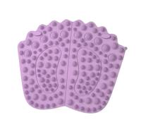 Esterilla Acupresion Tabla de acupresión for relajación la planta del pie, engrosada y agrandada, con estera masaje for hacer ejercicio, trotar caminar para la relajación(PURPLE)