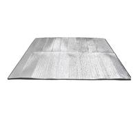 Esterilla Aislante De Aluminio Almohadilla de Espuma Aluminio Doble Cara a Prueba Humedad for Exteriores, Impermeable y Aislante Esterilla Suelo Caravana(200X100cm)