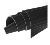 Esterilla Aislante de Goma Estera Aislante No Conductora para Tableros de Distribución, Almohadilla de Goma Aislante Antideslizante, Estera de Protección Dieléctrica(Black,L x W-1.6x1m (5.2x3.3ft))