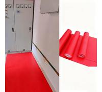 Esterilla Aislante Tapete Aislante Eléctrico Industrial, Almohadilla De Goma Protegida, Almohadillas Aislantes Gran Tamaño para Redes Eléctricas Y Salas(Red,6mx1.2m (236''x47''))