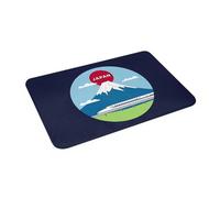 Esterilla Antideslizante 3D de Franela Ese Shinkansen Trenes Bala Felpudos de Suelo Alfombra Absorbente de Suelo Alfombra para Entrada a casa Alfombrillas para los pies - 40x60cm