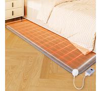 Esterilla calefactora de suelo radiante con 60 modos de calor y temporizador de 12 h, alfombras calefactables de grafeno, calentador de pies para el hogar y la oficina.(150x200cm)