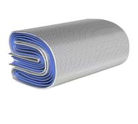 Esterilla Camping Aluminio Esterilla de Camping for Todas Las Estaciones 4 mm - Material EVA Aluminio, fácil Limpiar, Ideal for picnics y Tiendas campaña al Aire Libre