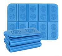 Esterilla Camping Plegable para seca Anti-Humedad Esterilla Camping | Espuma XPE densa, para superficie 36x26cm, impermeable total, ideal bancos fríos, parque infantil(A)