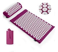 Esterilla de acupresión, esterilla de acupuntura para aliviar el dolor de cuello y espalda, esterilla de acupresión con relajación muscular y alivio del estrés, alfombrilla Shiatsu para aliviar la