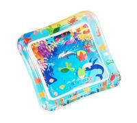 Esterilla de agua para gatos, refrigeración por mar, protección contra arañazos, alfombrilla de juego sensorial para gatos, perros y mascotas, tamaño mediano a grande, para casa, viajes y suelo