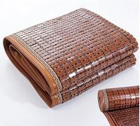 Esterilla de bambú refrescante para Dormir - Esterilla de ratán Transpirable para un sueño Confortable - Cubrecolchón Ideal para el Verano, 200x200cm (78.7x78.7in)