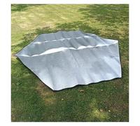 Esterilla de Camping de Aluminio, Colchoneta de Aluminio de 2,5 mm for Acampar y pícnic, Varios tamaños, con Bolsa de Almacenamiento.(Diameter 220cm)