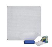 Esterilla de Camping de Aluminio, Estera Que acampa Plegable del Papel de Aluminio EPE 4m m Grueso los 0.9-3x2m(3 x 2m)