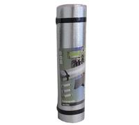 Esterilla de camping de aluminio para exteriores, 180 x 50 cm, esterilla isotérmica