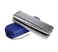 Esterilla De Camping De LáMina De Aluminio Colchoneta de Camping Impermeable Aluminio Plegable for Exteriores, Picnic y Playa, a Prueba Humedad