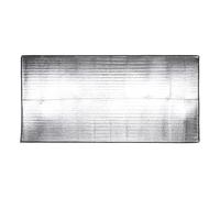Esterilla De Camping De LáMina De Aluminio Esterilla de Camping EVA Resistente a la Humedad for Exteriores, for Dormir, Doble Cara, Aluminio, for Tienda campaña, Suministros for Acampar(1 * 2M)