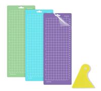 Esterilla de corte para Cricut Joy, 3 unidades de 4,5 x 12 pulgadas (30,5 x 11,4 cm), Cricut Joy, accesorio para lámina de plóter, máquina de escribir de corte, adhesivo de repuesto