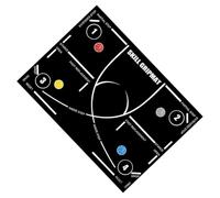 Esterilla De Dribbling De Baloncesto - Equipo De Ejercicio Para Deportes Con Pelota,Zonas de Pisada para Práctica de Baloncesto | Para Jugadores Adultos Equipos Escolares Entusiastas Del Fitness