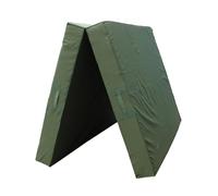 Esterilla de Ejercicio Plegable Verde de Esponja Tela Oxford