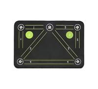 Esterilla de entrenamiento de fútbol - 50 x 80 cm de absorción de impactos en algas diatomeas, estera de entrenamiento de fútbol en interiores | Para jóvenes jugadores practican habilidades de fútbol