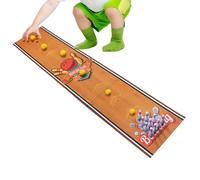 Esterilla de golf - Cartón, juego de putting de golf, tablero de juego triple plegado, actividad interior para múltiples jugadores, esterilla deportiva interactiva, juego de mesa para niños, familias