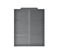 Esterilla de goteo de cocina - Alfombrilla de silicona para escurrir platos y tazas - Alfombrilla de goteo absorbente para platos y tazas - Antiescaldadura - Escurridor plegable