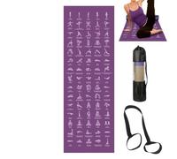 Esterilla de Pilates Con Almacenamiento Antideslizante Suave