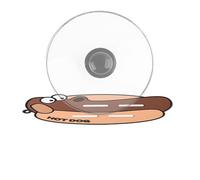 Esterilla de placas calientes, lindo diseño de dibujos animados de silicona antideslizante - Esterilla de cuenco de comida caliente | Para el hogar, restaurante, baño, encimera de cocina, fregadero