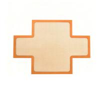 Esterilla de silicona resistente al calor para hornear pan, pastelería, preparación de masa, alfombrilla de horno antiadherente y utensilios de cocina reutilizables para hornear