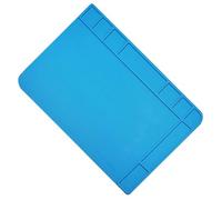 Esterilla de soldadura de silicona con aislamiento térmico a 500 ℃ para teléfono celular, reparación electrónica, plataforma de mantenimiento, soldadura grande
