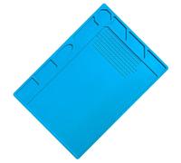 Esterilla de soldadura de silicona con aislamiento térmico de 500 ℃ para reparación de teléfonos celulares, reparación de dispositivos electrónicos, plataforma de soldadura