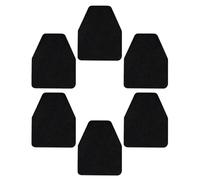 Esterilla de suelo de urinario, 17 x 20,5 pulgadas, almohadillas absorbentes antideslizantes | Versatile Floors Protections Rubber Urinal Floor Mats - For Public Restroom Hospital Airport Stadium Mall