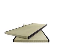 Esterilla de Tatami 70x200 Hierba Rush/ Negro